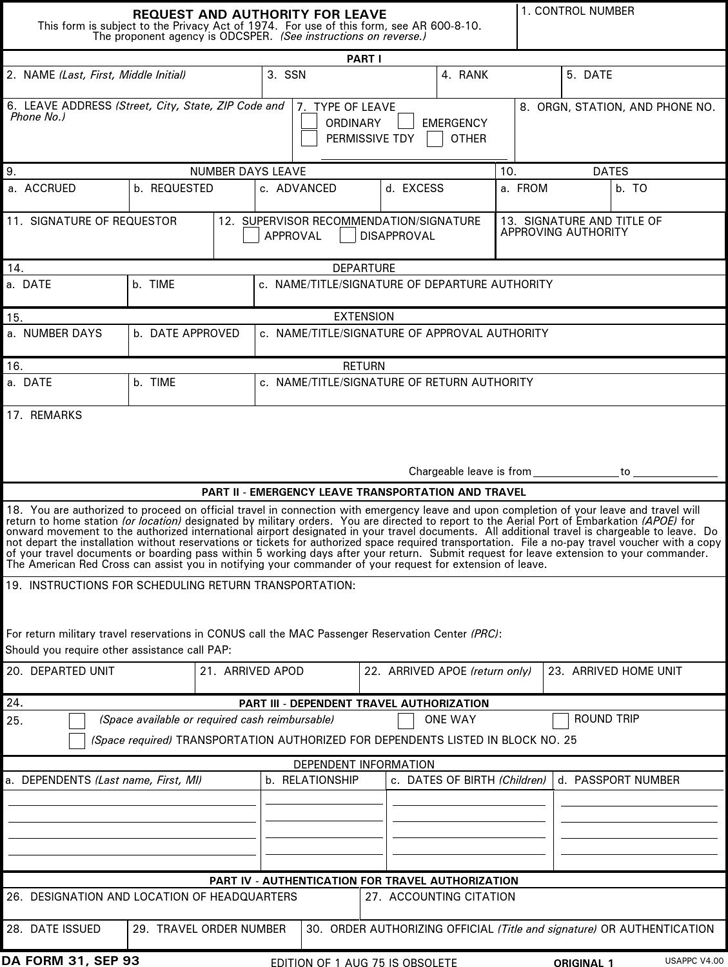 blank ncoer form